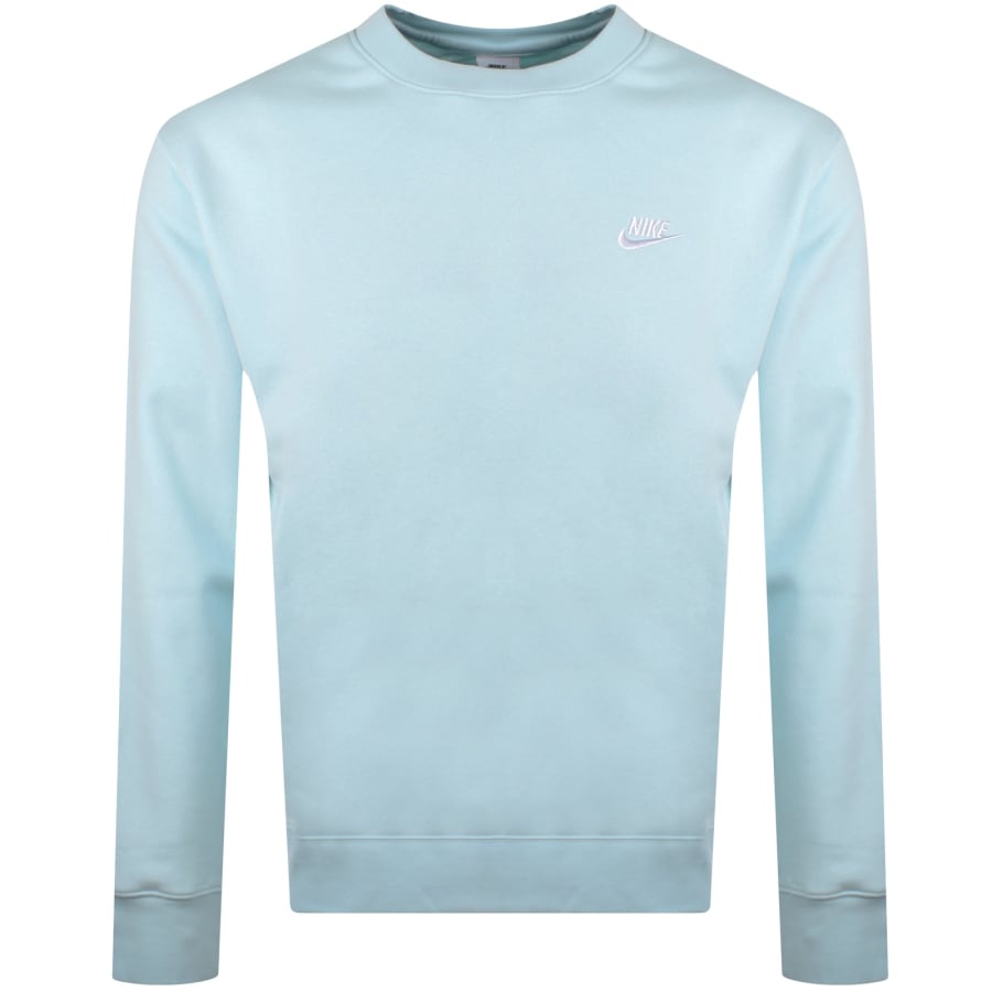 Nike men's club crew neck sweatshirt on sale